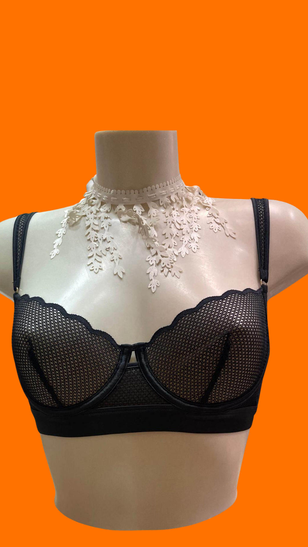 Reggiseno con Ferretto in Rete Eco-Lingerie