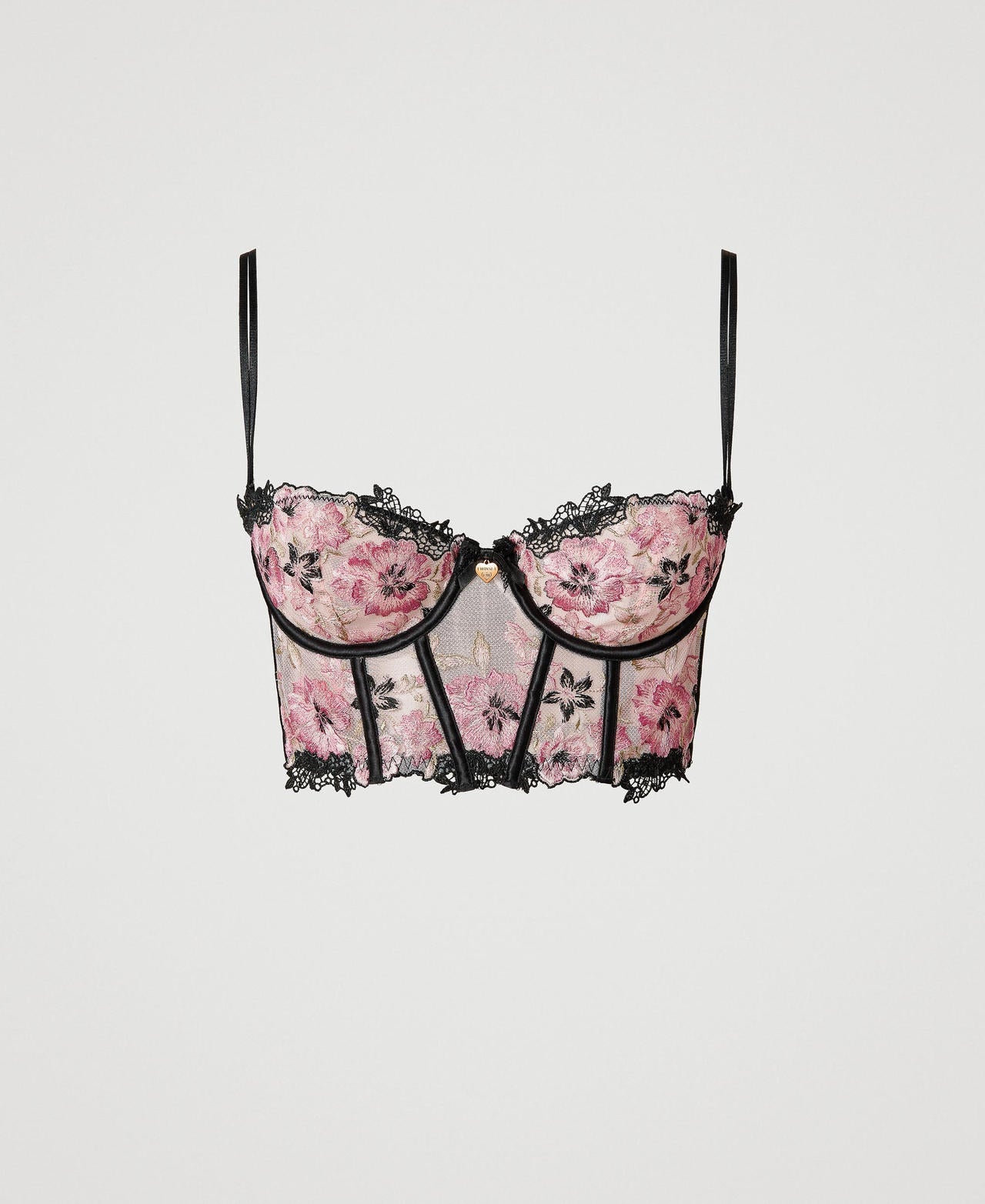 Bustino in Tulle Ricamato Twinset