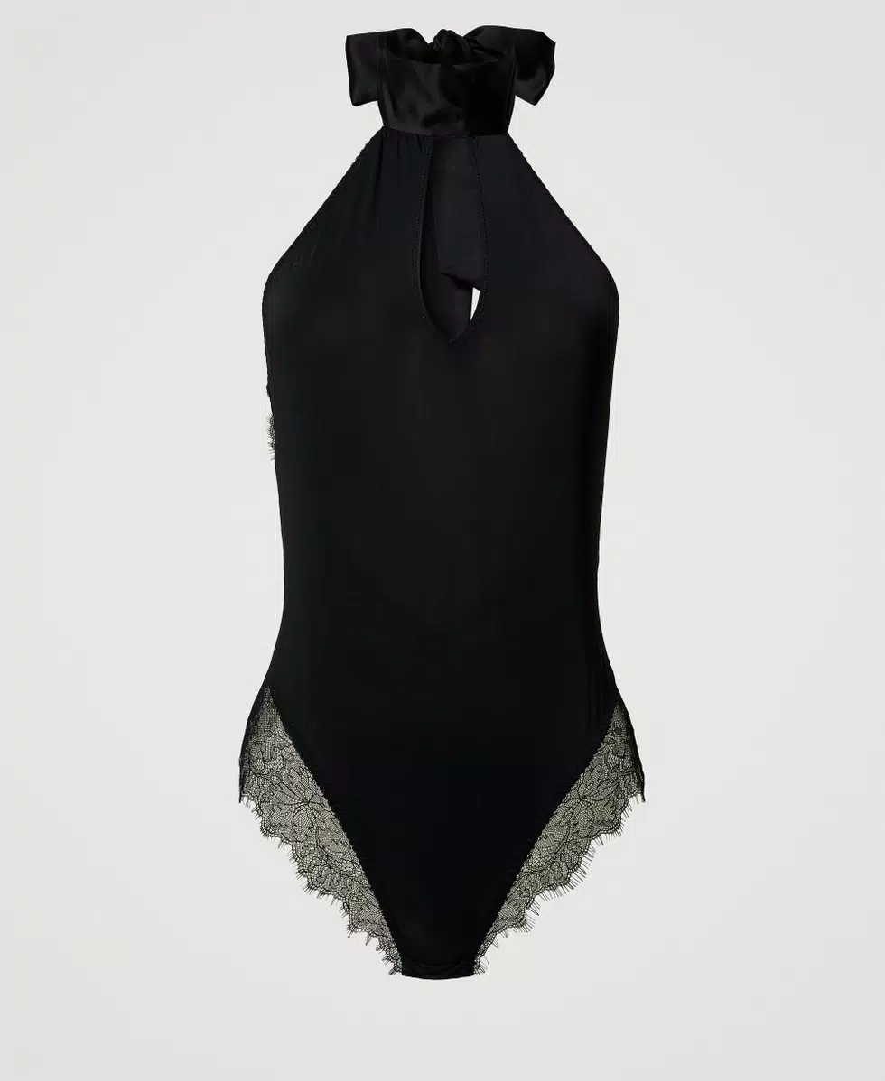 Body Charmeuse e Pizzo Twinset