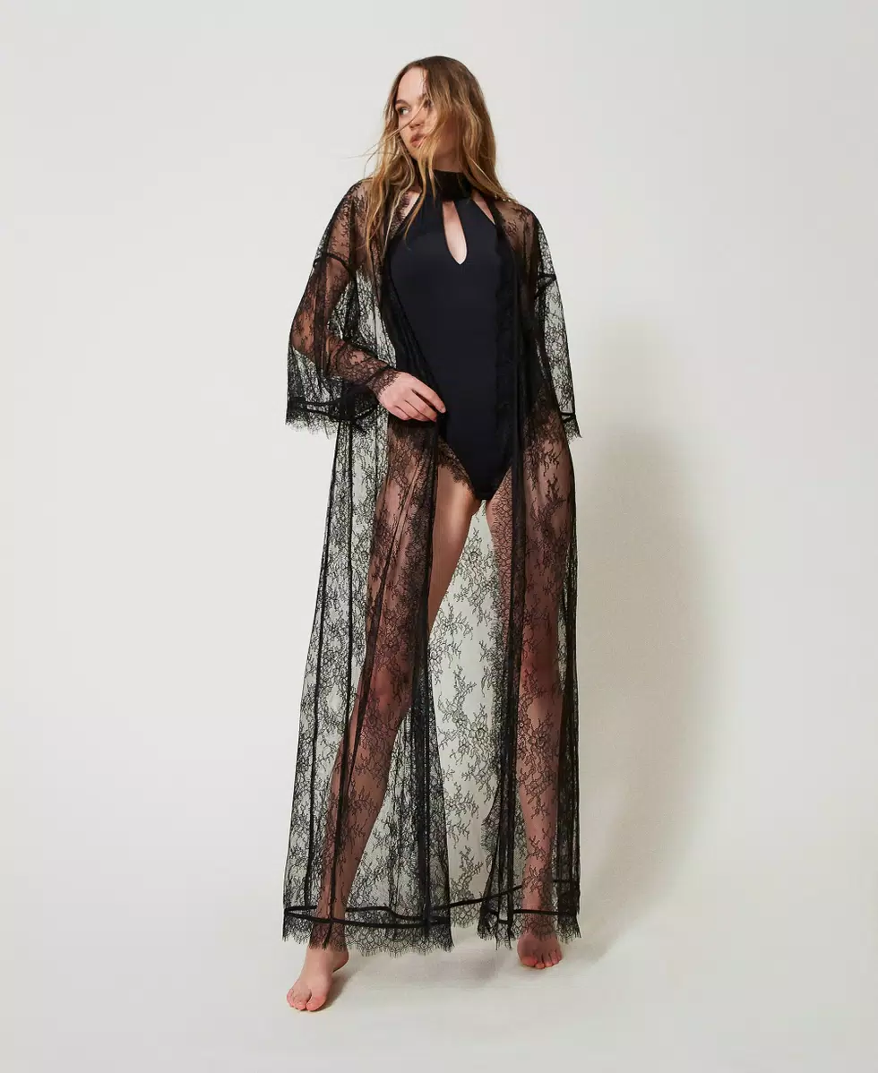 Body Charmeuse e Pizzo Twinset