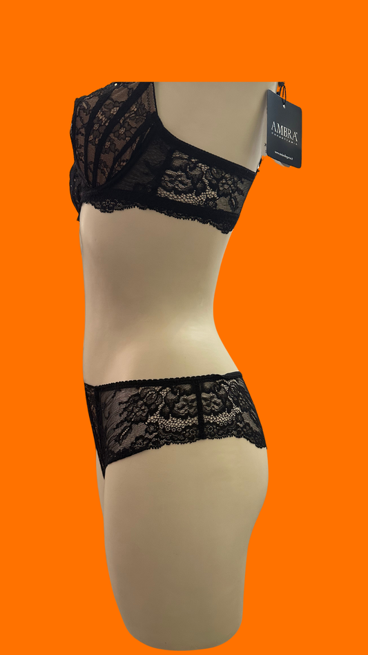 Brasiliano con Cristalli Ambra Lingerie