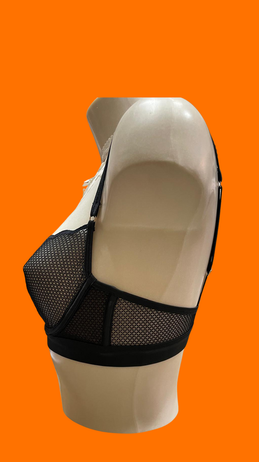 Reggiseno con Ferretto in Rete Eco-Lingerie