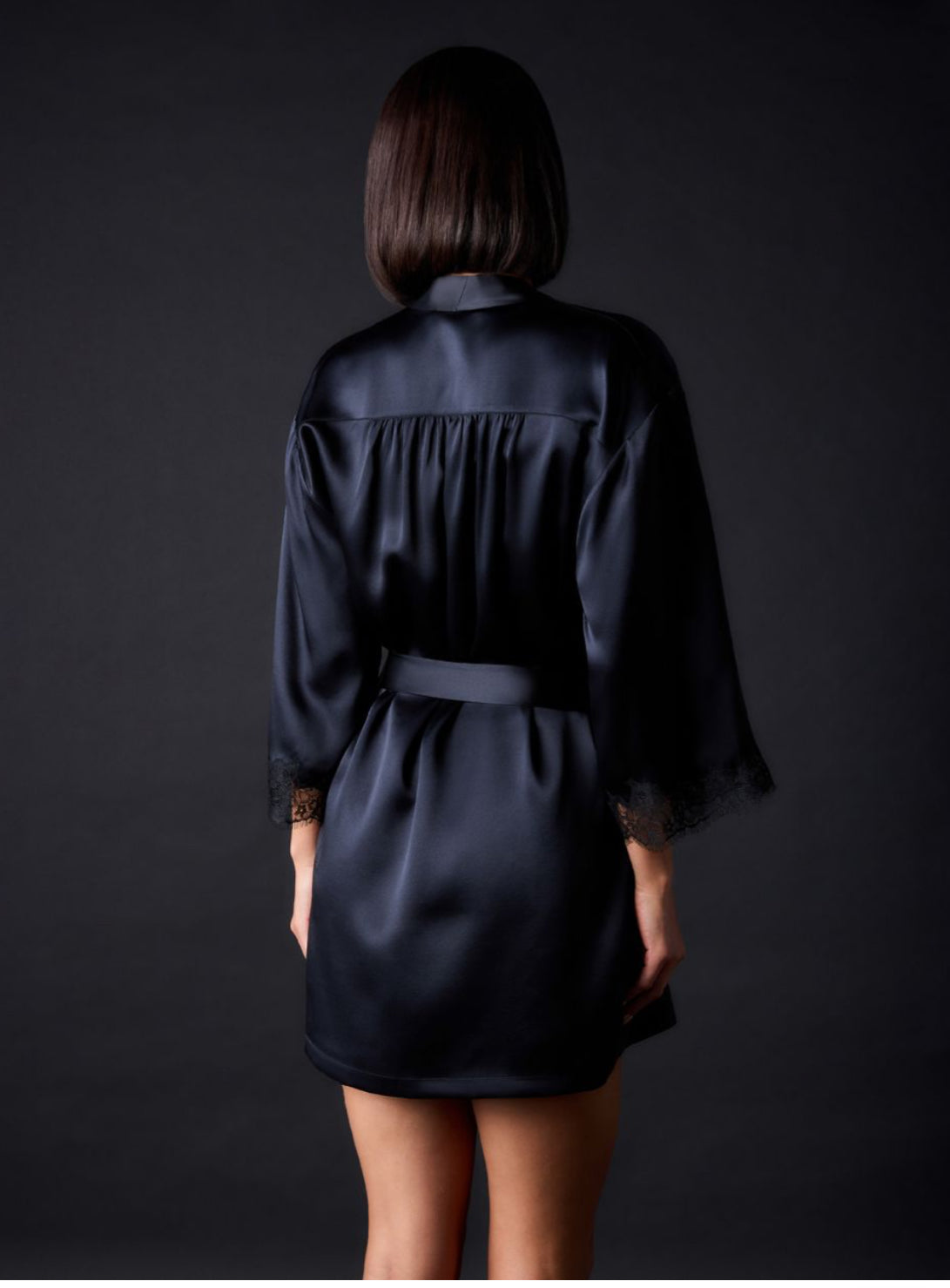 Vestaglia in Seta Charlotte Journelle