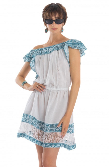 Abito Corto Fiore di Loto Poisson D'Amour