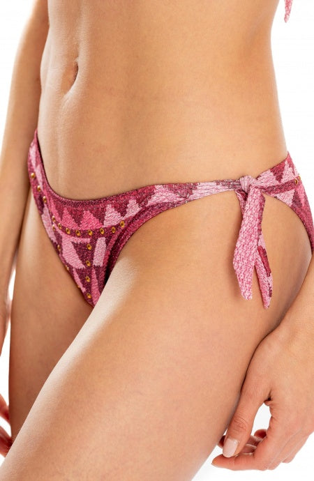 Bikini Balconcino ferretto Intreccio Africano Pin-Up Stars