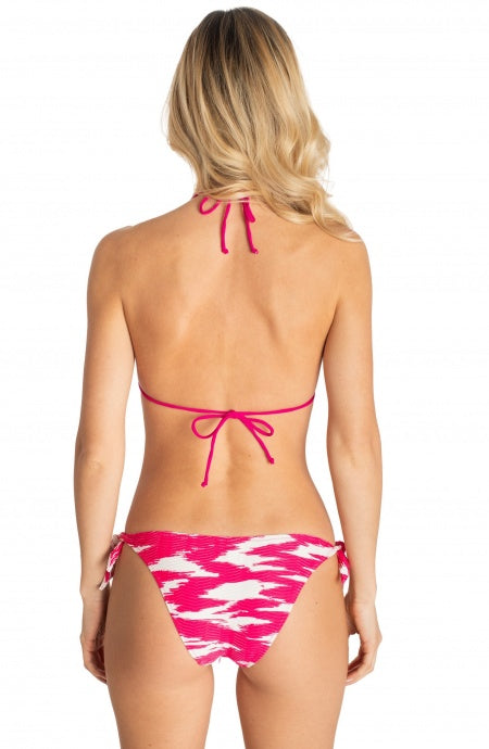 Bikini Triangolo Imbottito Stampa Nuvola Poisson D'Amour