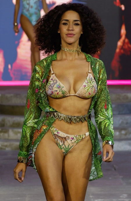 Bikini Triangolo Anelle Safari Pin-Up Stars
