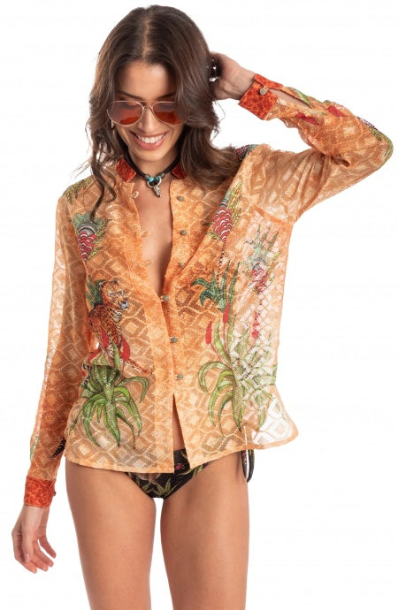 Camicia Safari Pin-Up Stars