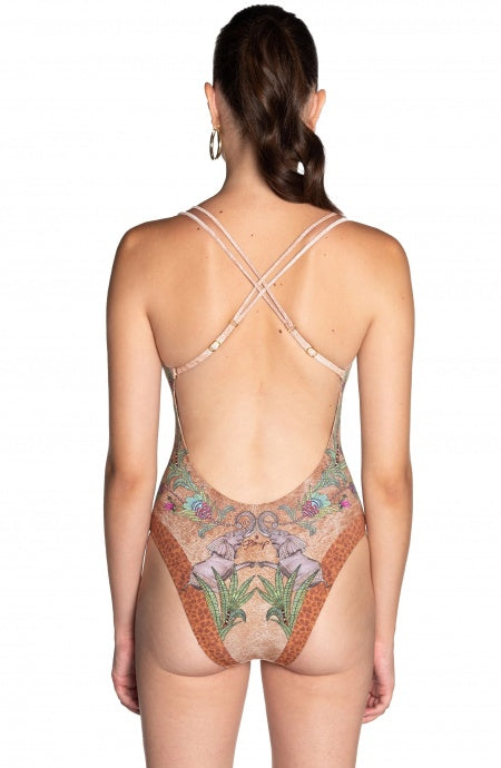 Costume Intero Anelle Safari Pin-Up Stars
