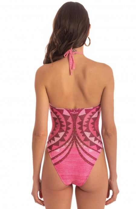 Costume Intero Borchie intreccio Africa Pin-Up Stars