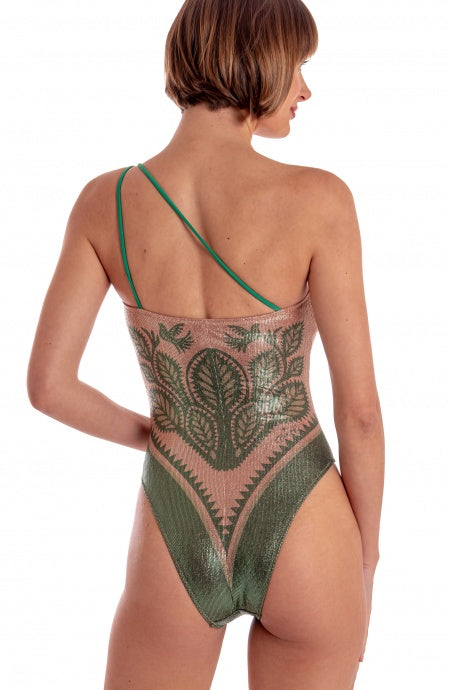 Costume Intero Monospalla Tree Pin-Up Stars