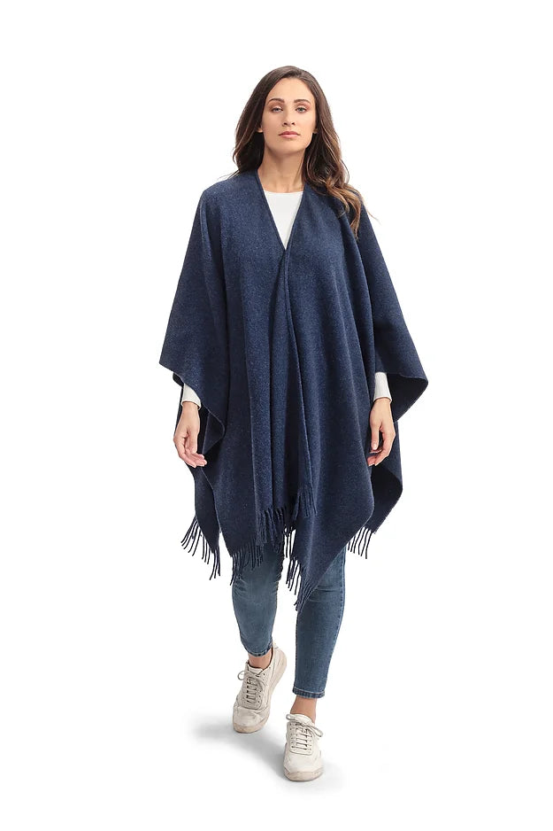 Poncho Emotion in Pura Lana