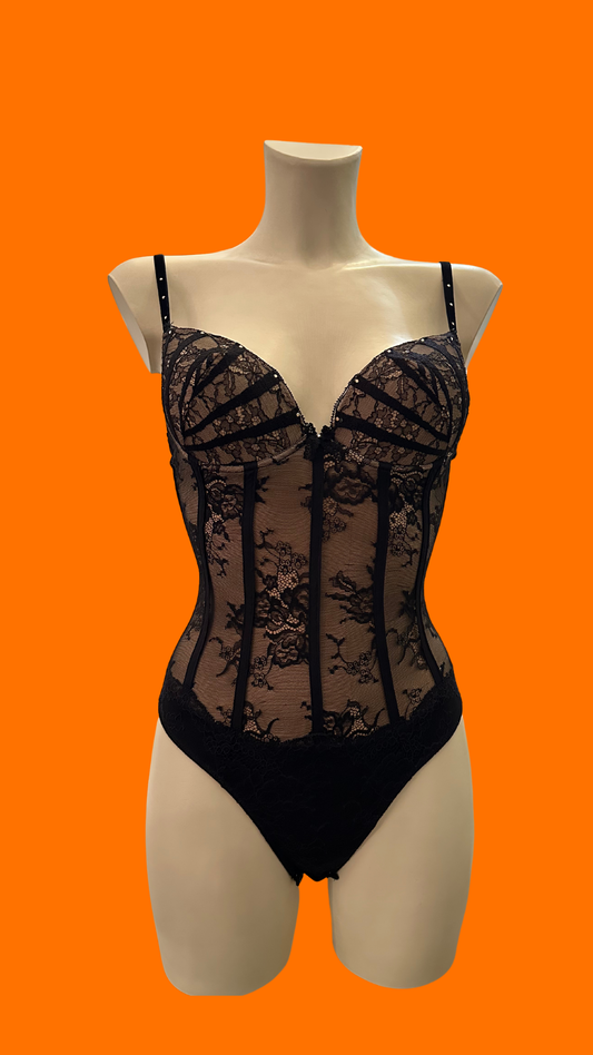 Body con Cristalli Ambra Lingerie