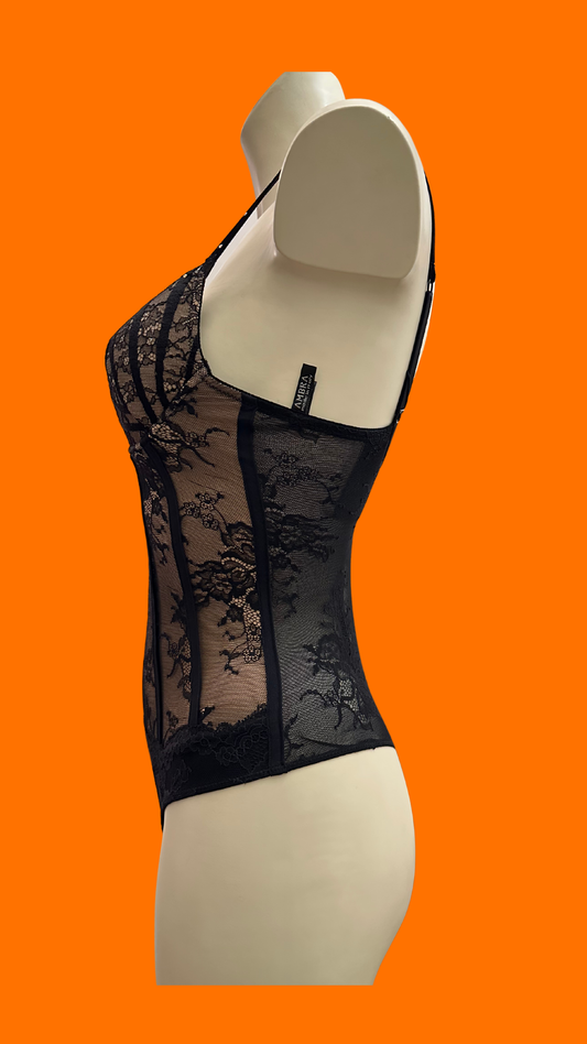 Body con Cristalli Ambra Lingerie