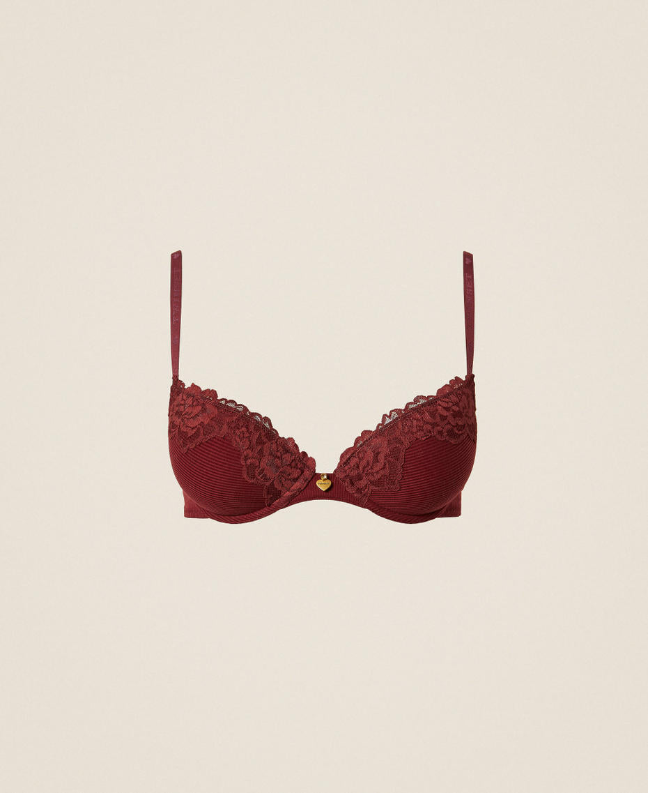 Reggiseno Push-Up a Costine