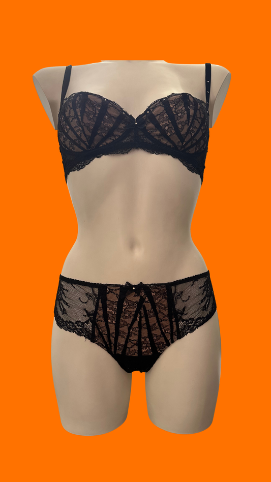 Brasiliano con Cristalli Ambra Lingerie