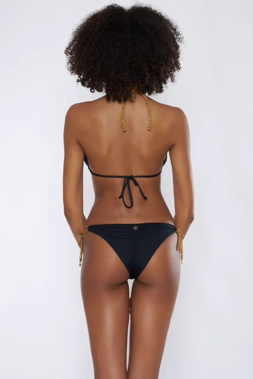 Bikini Triangolo con inserti Zig Zag Lurex