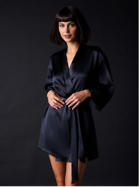 Vestaglia in Seta Charlotte Journelle