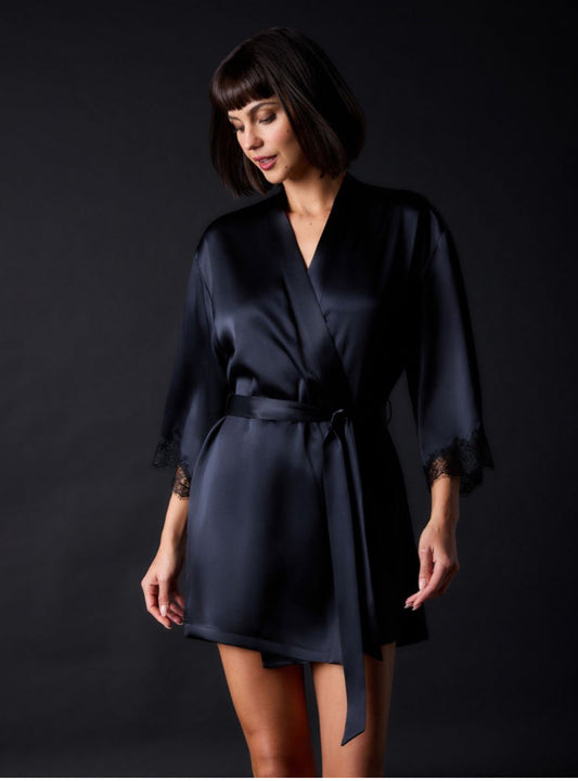 Vestaglia in Seta Charlotte Journelle