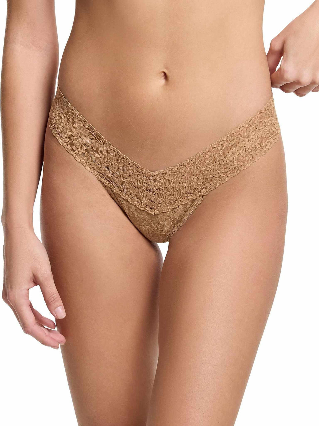 Perizoma in pizzo a vita bassa