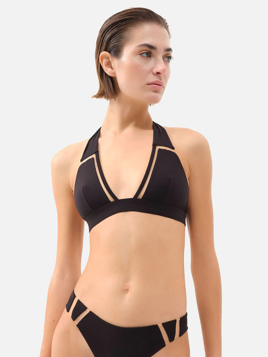 Haut de Maillot de Bain Kéa Noir 