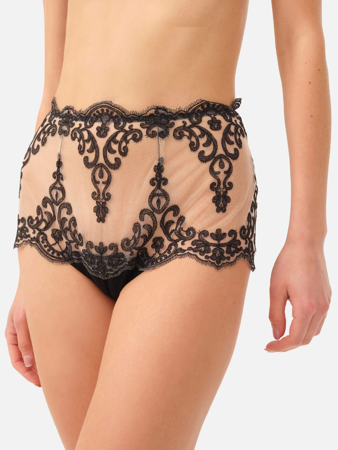 High-waisted briefs Lemnas Black