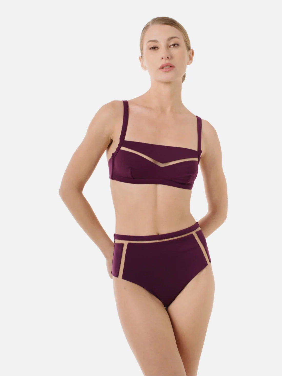 Slip Bikini a Vita Alta PARO