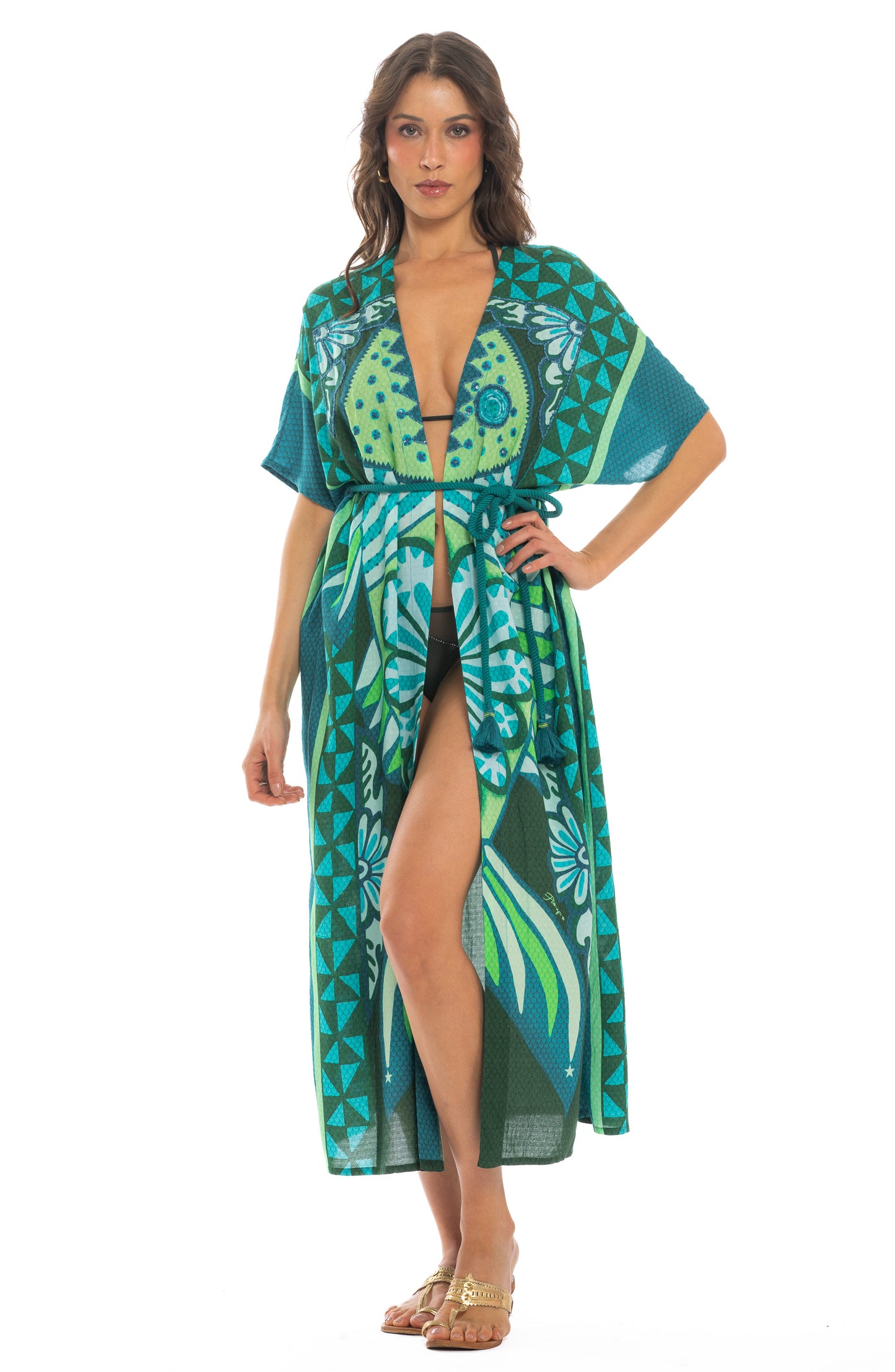 Kimono Tribal Sea in-Up Stars made in italy