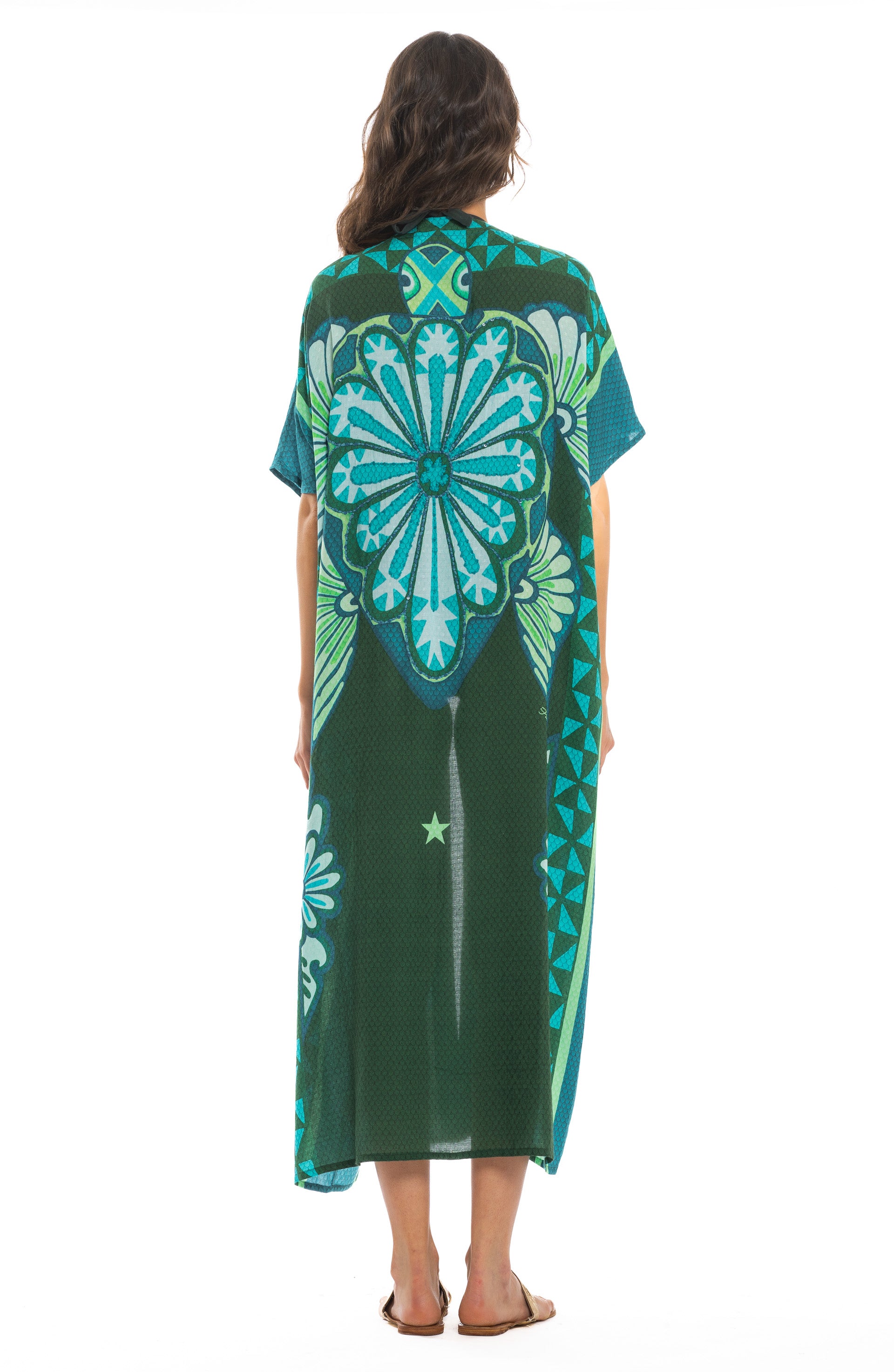 Kimono Tribal Sea in-Up Stars made in italy