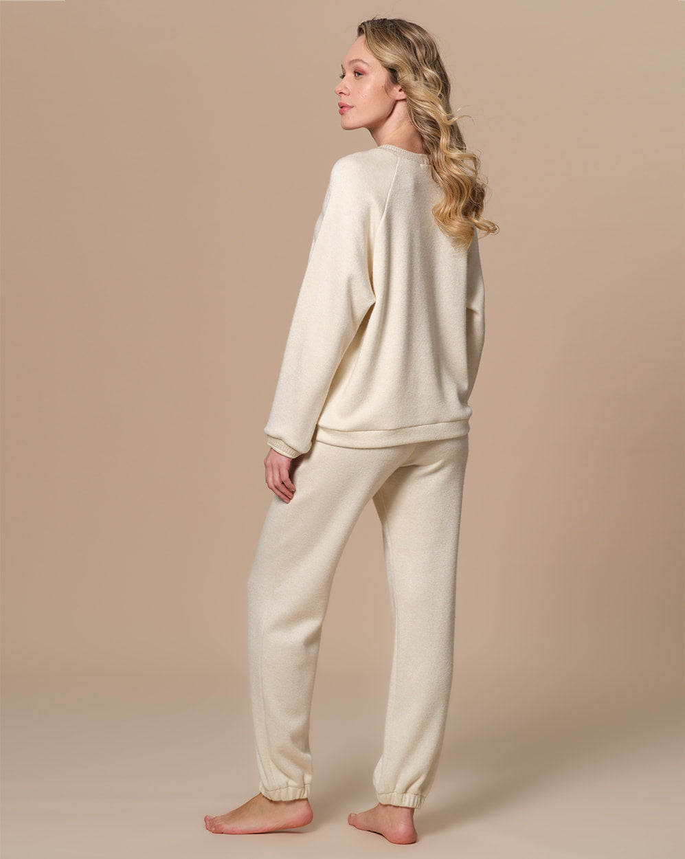 Completo con Polsino e Costina Lurex Pepita