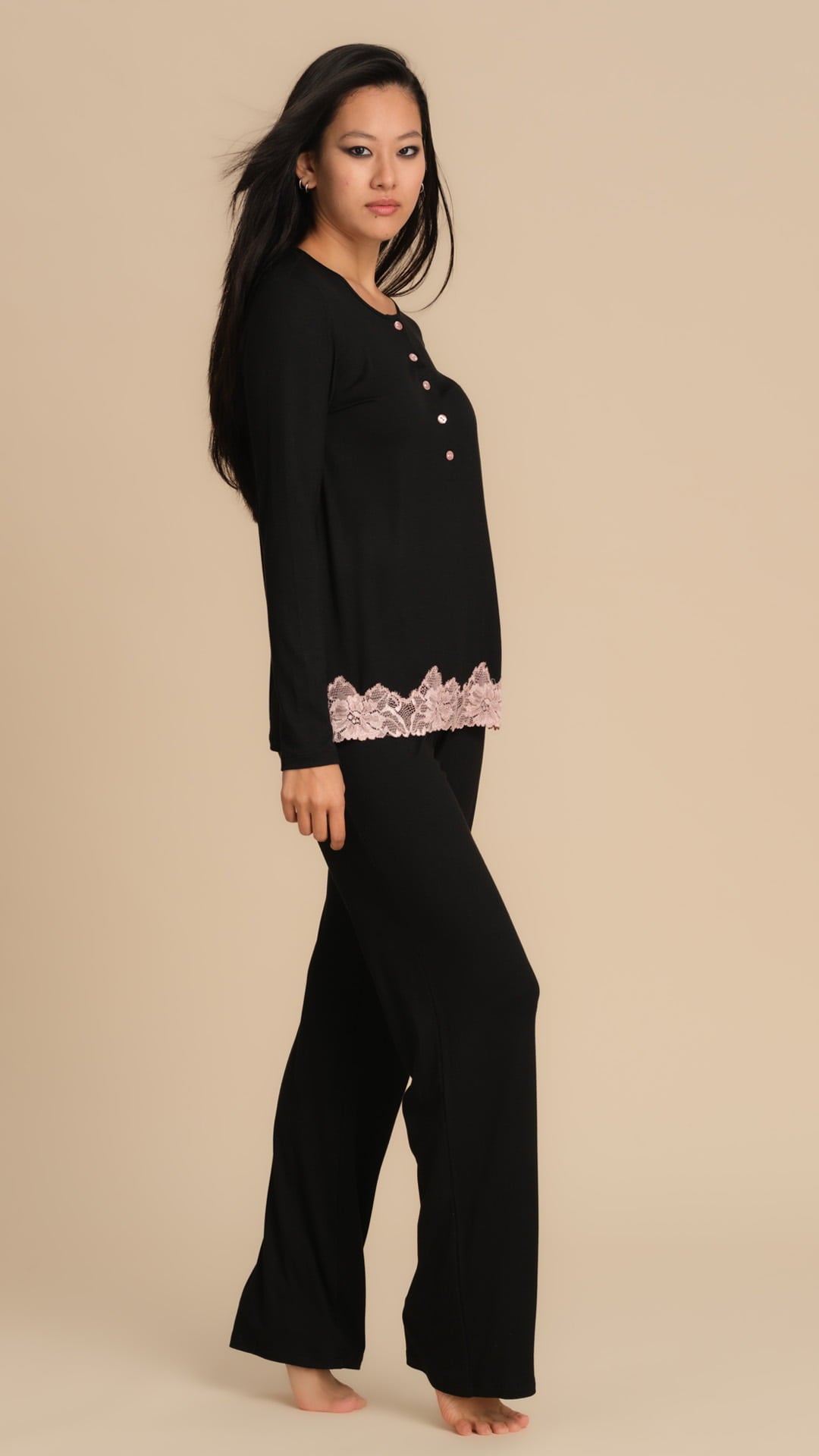 Pigiama da Notte Tinta Unita Pepita