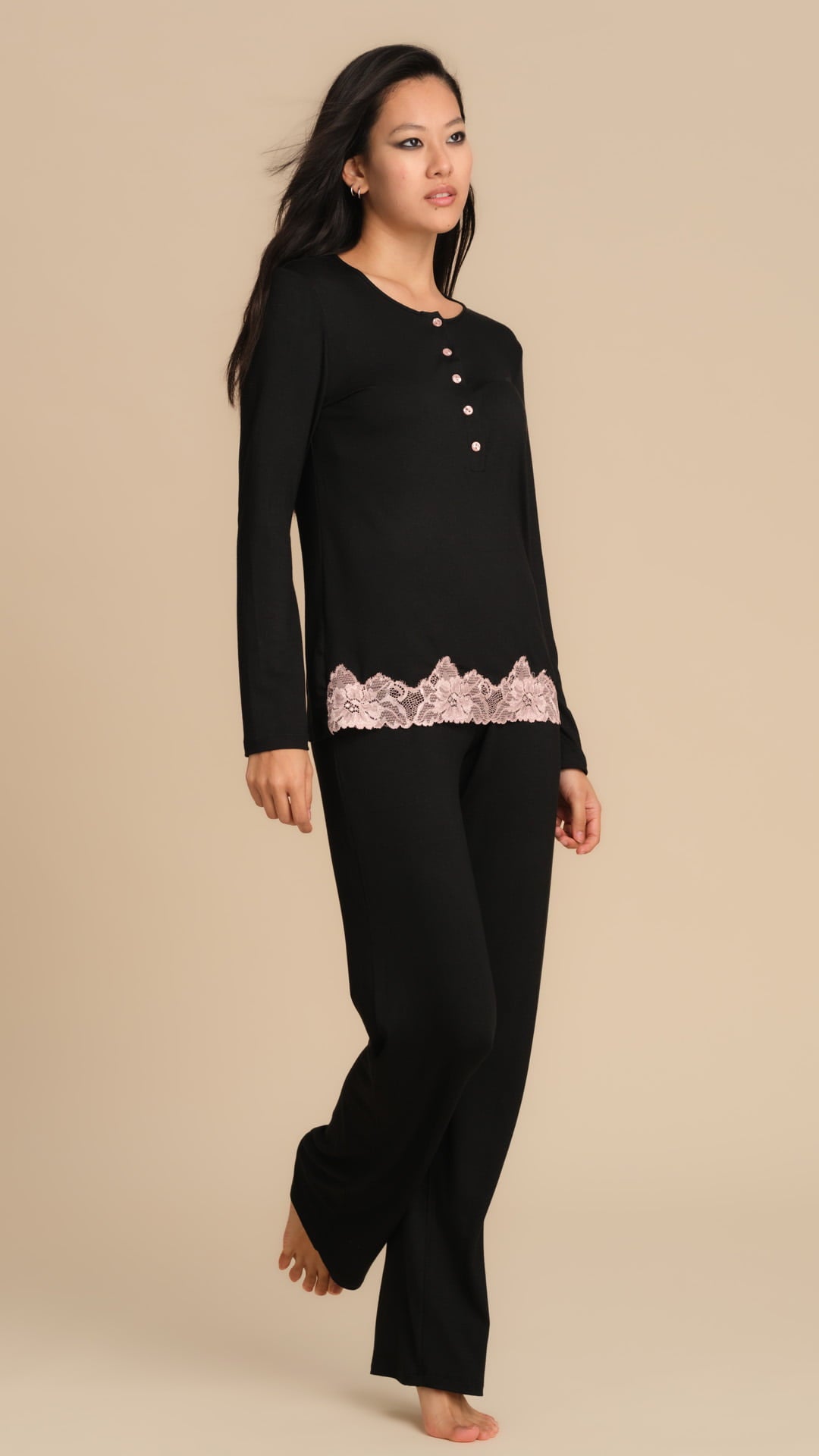 Pigiama da Notte Tinta Unita Pepita