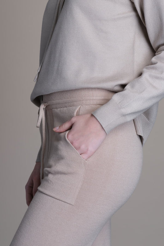 Pantalone Lungo con Polsino Pepita