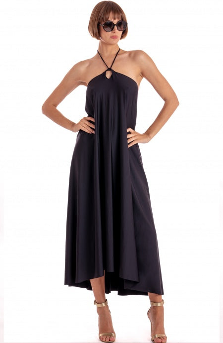 Abito Pareo Lungo Tinta Unita Pin-Up Stars