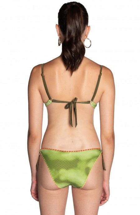 Bikini Balconcino Ferretto Rete Sfumata Pin-Up Stars