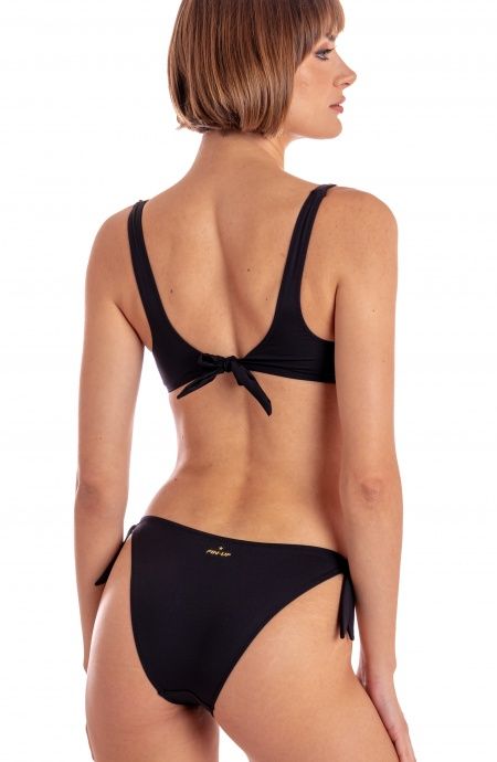 Bikini brassière de couleur unie