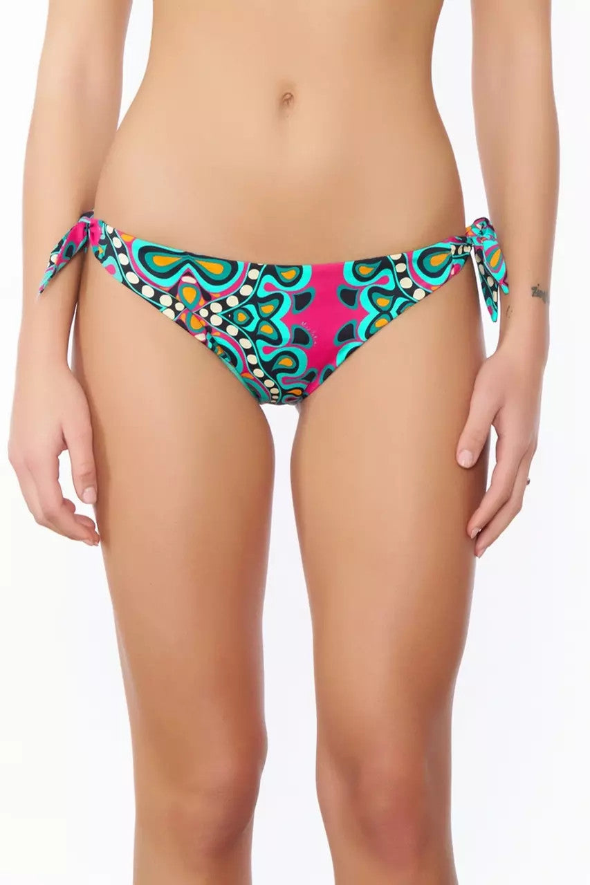 Bikini Triangolo a Vela con Spirale di Strass e Borchie