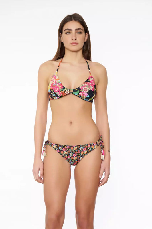 Bikini triangolo con ferretto e applicazioni in pizzo Miss Bikini