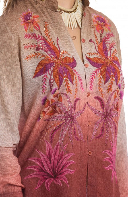 Camicia Lion Queen Pin-Up Stars