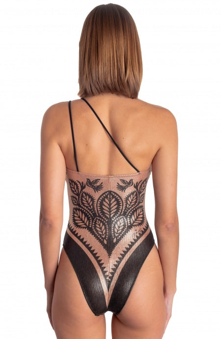 Costume Intero Monospalla Tree Pin-Up Stars