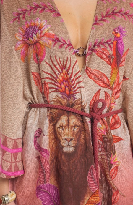 Kimono corto Lion King Pin-Up Stars