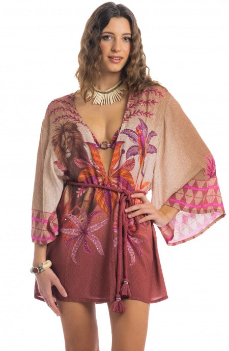 Kimono corto Lion King Pin-Up Stars