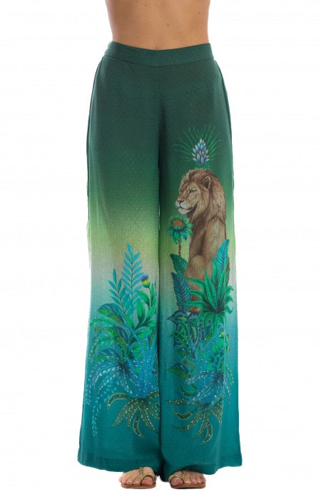 Pantalone a Palazzo Lion Queen Pin-Up Stars