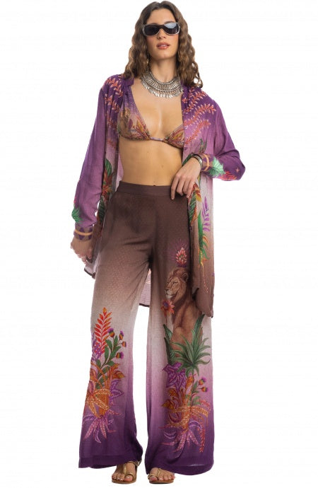 Pantalone a Palazzo Lion Queen Pin-Up Stars