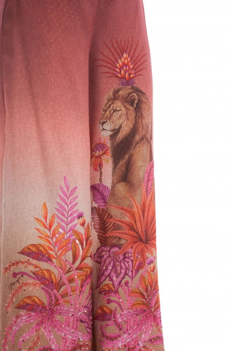 Pantalone a Palazzo Lion Queen Pin-Up Stars