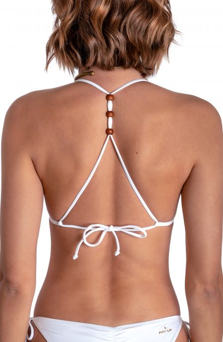 Reggiseno Triangolo con Perle e Conchiglie