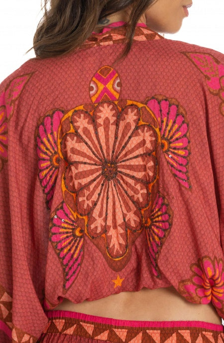 Top incrociato Tribal Sea Pin-Up Stars